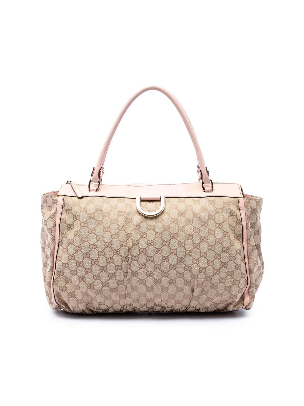 Gucci Gg Canvas Abbey D Ring Tote Pre- #361385G50B